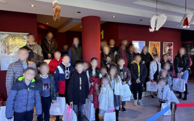 Δεκάδες παιδικά χαμόγελα στη χριστουγεννιάτικη γιορτή του Συλλόγου Προστασίας Παιδιών ΒΕΝΙΑΜΙΝ